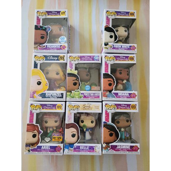 BNIB Disney Funko POP! Ultimate Princess Collection Choose 4